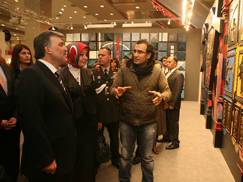 Cumhurbaşkanı Gül, "Contemporary İstanbul" Fuarı'nı Gezdi